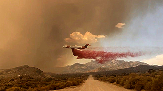 Излязъл от контрол горски пожар премина от Калифорния в Невада