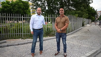 Изпълнението на най мащабната програма за изграждане и ремонт на тротоари