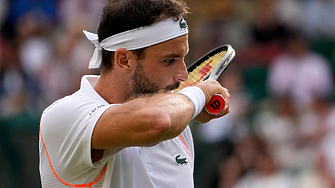 Григор Димитров и неговият партньор Никола Маю допуснаха загуба в