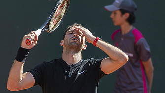 Григор Димитров отпадна още в първия кръг на Мастърс турнира