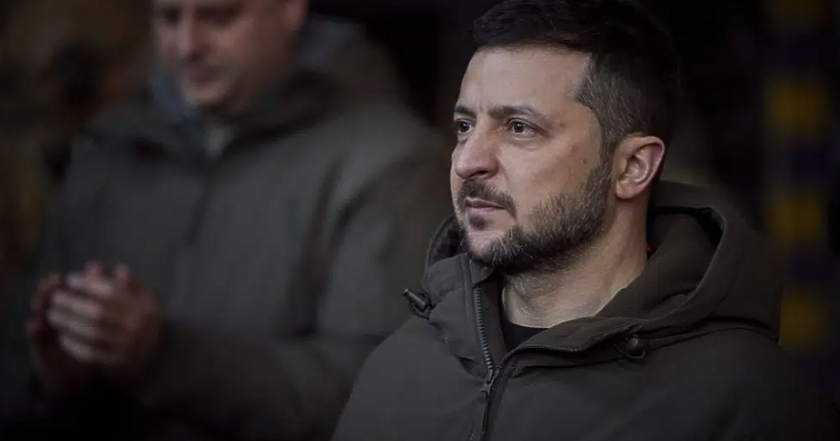 Украинският президент Володимир Зеленски е посетил фронтовата линия край Бахмут