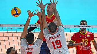 България загуби първия си мач в група В на Европейското