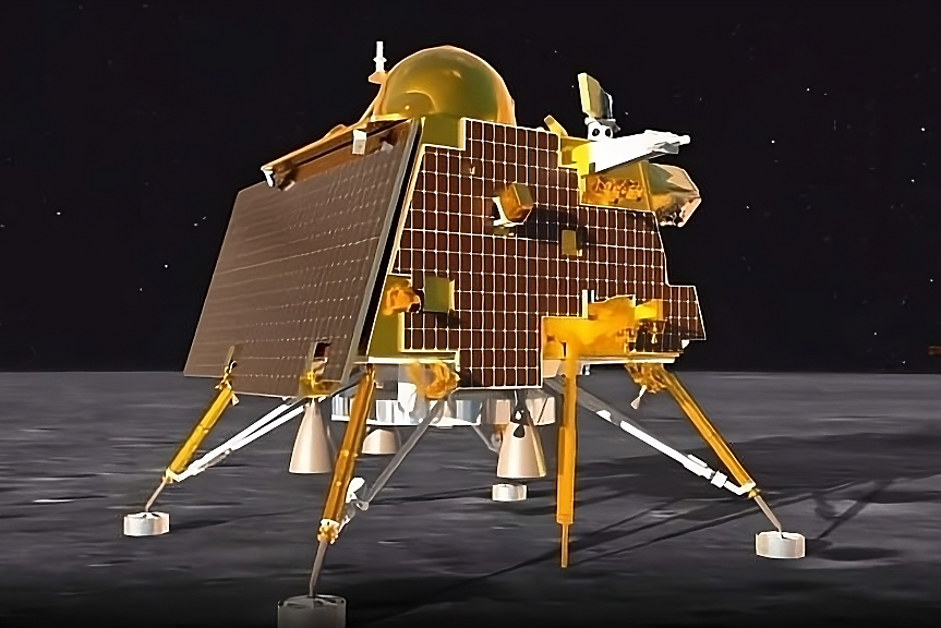 Индия успя да кацне на Луната - без помощта на Русия
