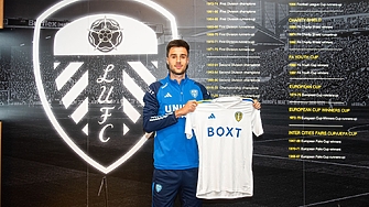 Изпадналият от Висшата лига Лийдс Юнайтед официално обяви привличането на