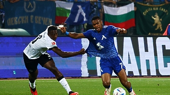 Левски направи силен мач срещу Айнтрахт Франкфурт и заслужи 1 1