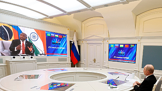 Путин се появи на срещата на БРИКС в Южна Африка. Чрез видеовръзка (ВИДЕО)