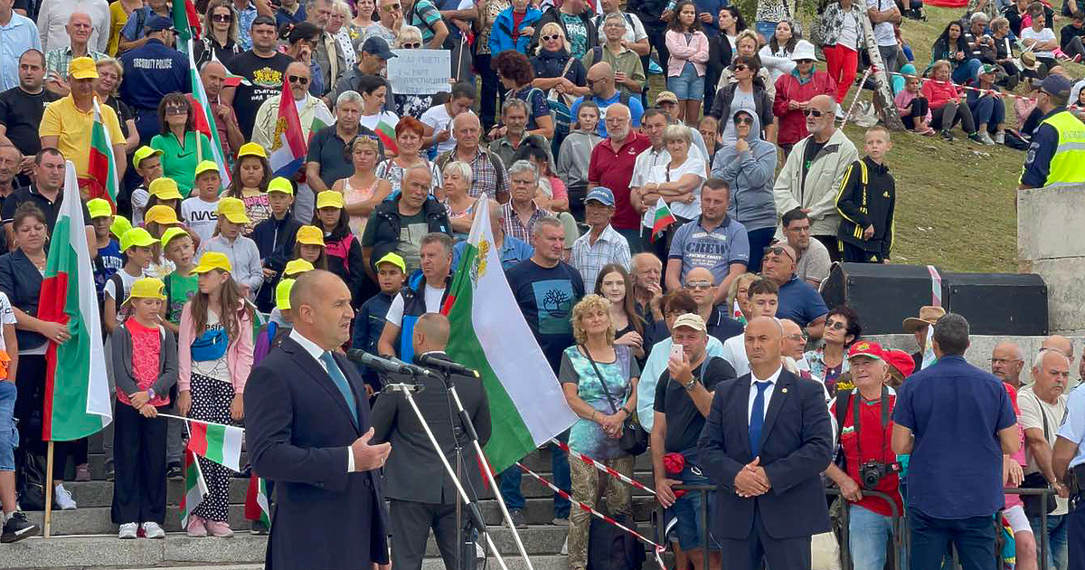 Острата и конфронтационна реча на президента Румен Радев на връх