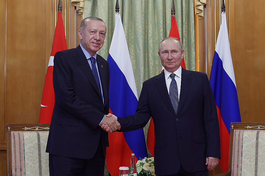 Путин и Ердоган се срещат в Сочи идния понеделник