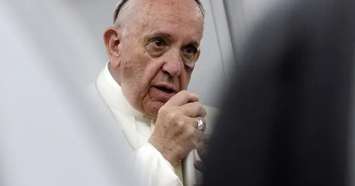 Папа Франциск нарече украинския народ мъченически и изрази мнение, че