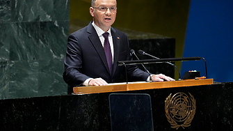 Полският президент Анджей Дуда увери днес че вчерашното изявление на