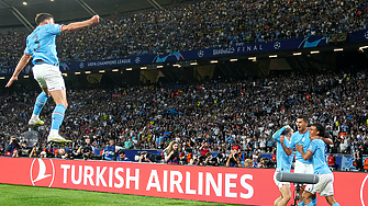 Манчестър Сити който спечели требъл през миналия сезон напълно очаквано