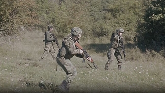 Български военнослужещи са участвали в многонационалните учения Saber Junction 2023