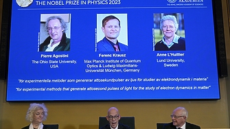 Тримата са Нобеловите лауреати за 2023 г за физика Те