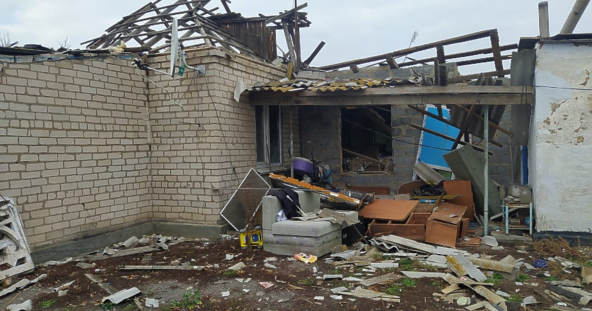 При руски обстрел срещу Херсонска област в Южна Украйна през