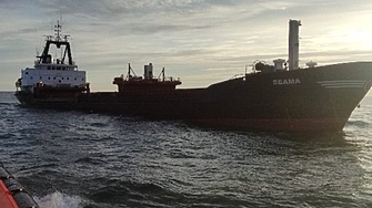 Експлозия е станала на борда на товарен кораб плаващ в Черно