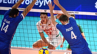 България отпадна на осминафинал на Европейското по волейбол на което