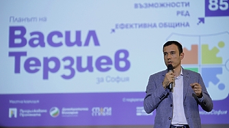 Кандидатът за кмет Васил Терзиев издигнат от коалиция Продължаваме Промяната