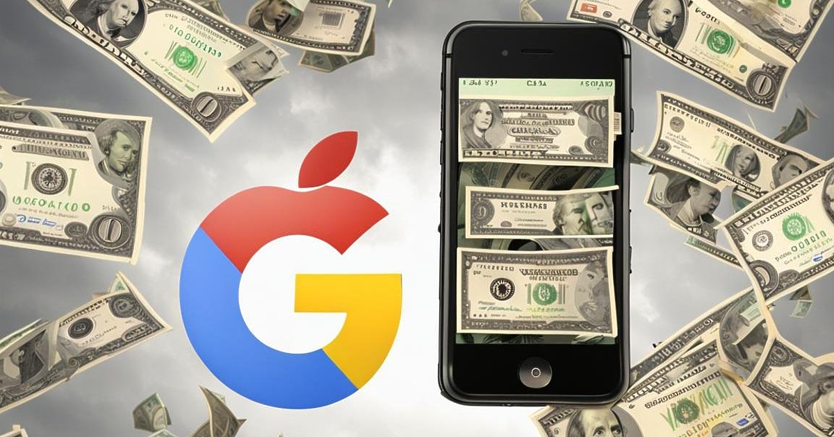Google плаща на Apple между 18 и 20 милиарда долара