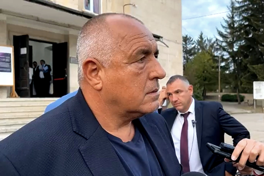 Бойко Борисов в Разград: Днешният вот беше вот на голямо доверие към правителството