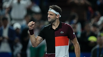 Григор Димитров елиминира Александър Бублик Казахстан  6 2 6 2 за 67