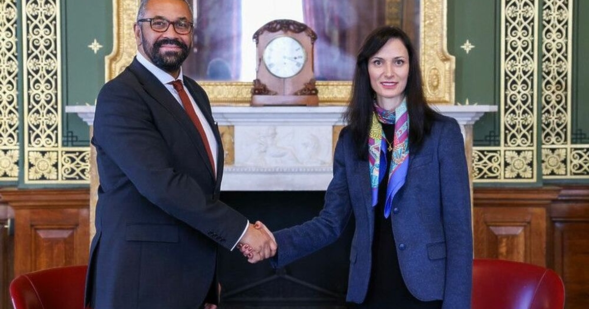 Вицепремиерът и министър на външните работи Мария Габриел и Джеймс