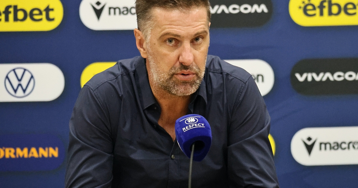 Младен Кръстаич е освободен от поста национален селекционер на България