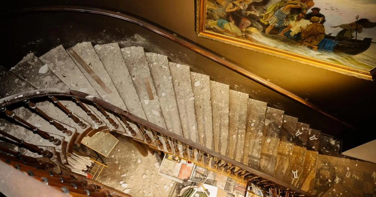 Националният художествен музей в Одеса беше засегнат от руска атака