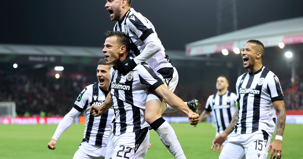 Кирил Десподов вкара важен гол при победата на гръцкия ПАОК