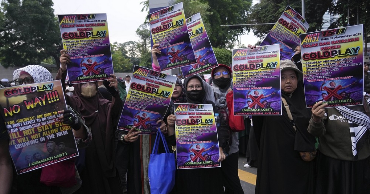 Организаторите на концерта на Колдплей“ в Малайзия в сряда вечерта