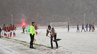 Мачът от 18 ия кръг на Първа лига между ЦСКА София и
