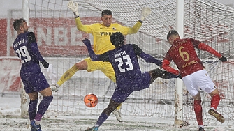 ЦСКА София се докопа до победа в доиграването на мача срещу