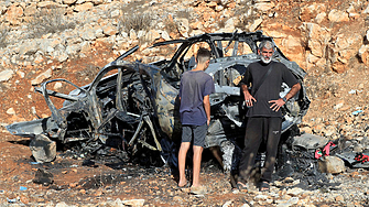 Израел нанесе първи удар в дълбочина в Ливан предаде Франс