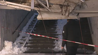 Таванът на ключов столичен подлез е напът да се срути