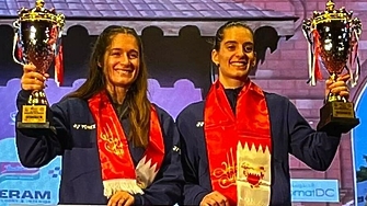 Стефани Стоева и Габриела Стоева спечелиха златните медали на двойки