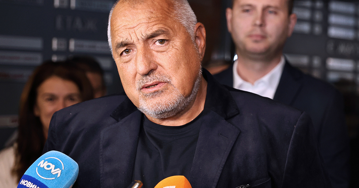 Сглобката е паянтова. Това обяви лидерът на ГЕРБ Бойко Борисов на