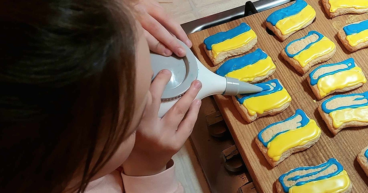 Анна Гин е журналистка и писателка, живее в украинския град Харкив. Тя