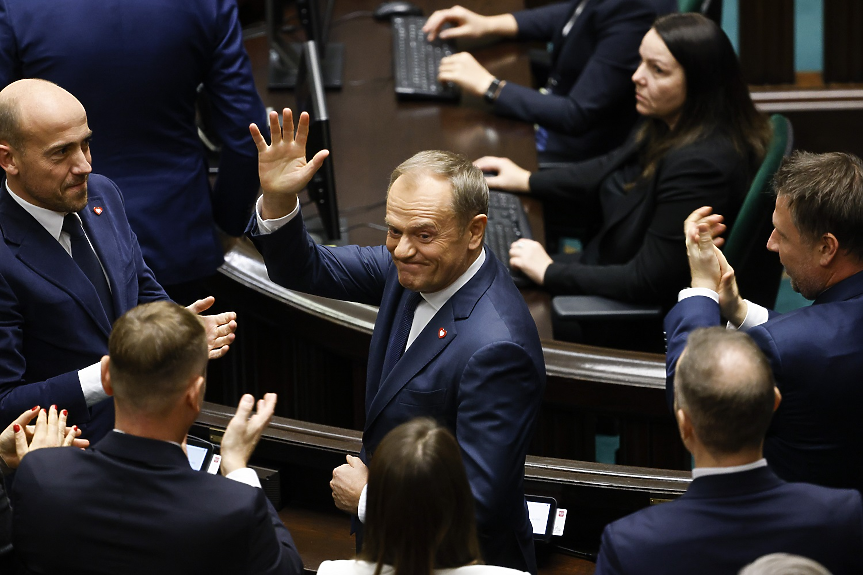 Доналд Туск се завръща - ще положи клетва като премиер на 13 декември