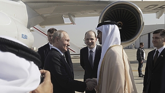 Руският президент Владимир Путин пристигна днес в Абу Даби където