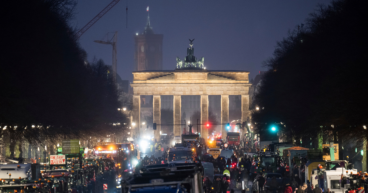 Днес е последният и най-голям протест на земеделците в Германия
