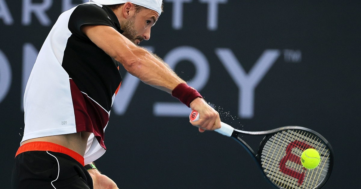 Григор Димитров достигна до полуфинал още в първия си официален