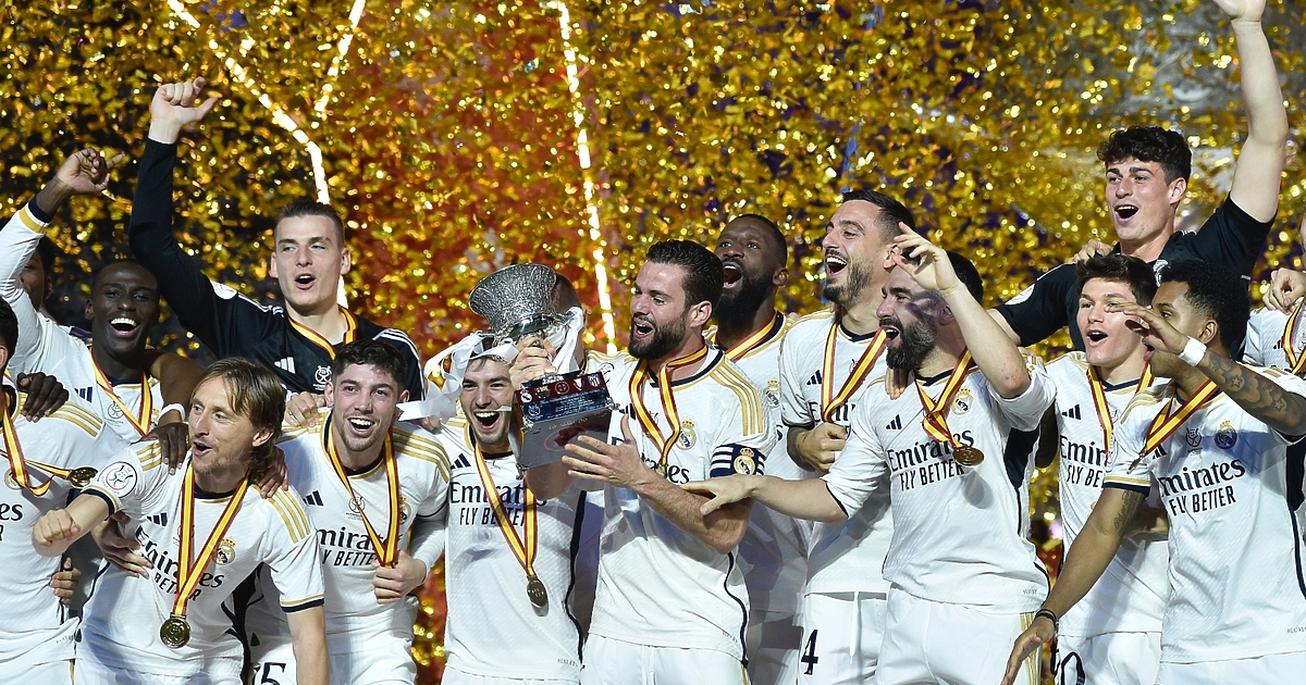 Реал (Мадрид) ликува със Суперкупата на Испания за 13-и път