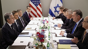 Американският държавен секретар Антъни Блинкън днес ще обсъди с израелските