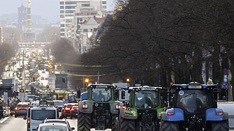 Хиляди трактори блокираха Берлин за протест на земеделците