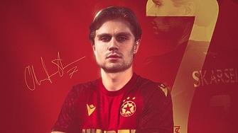 ЦСКА София обяви предизвестеното привличане на норвежеца Улаус Скаршем който е 25 годишен