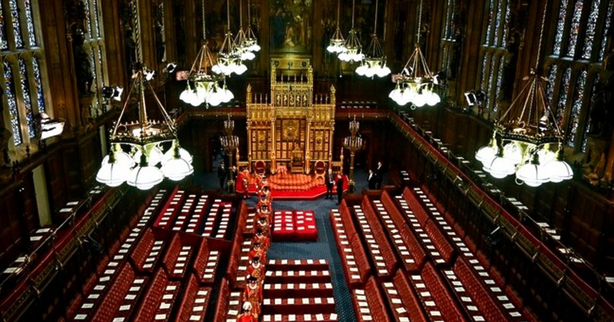 Продажбите на шампанско в заведенията на Британската камара на лордовете