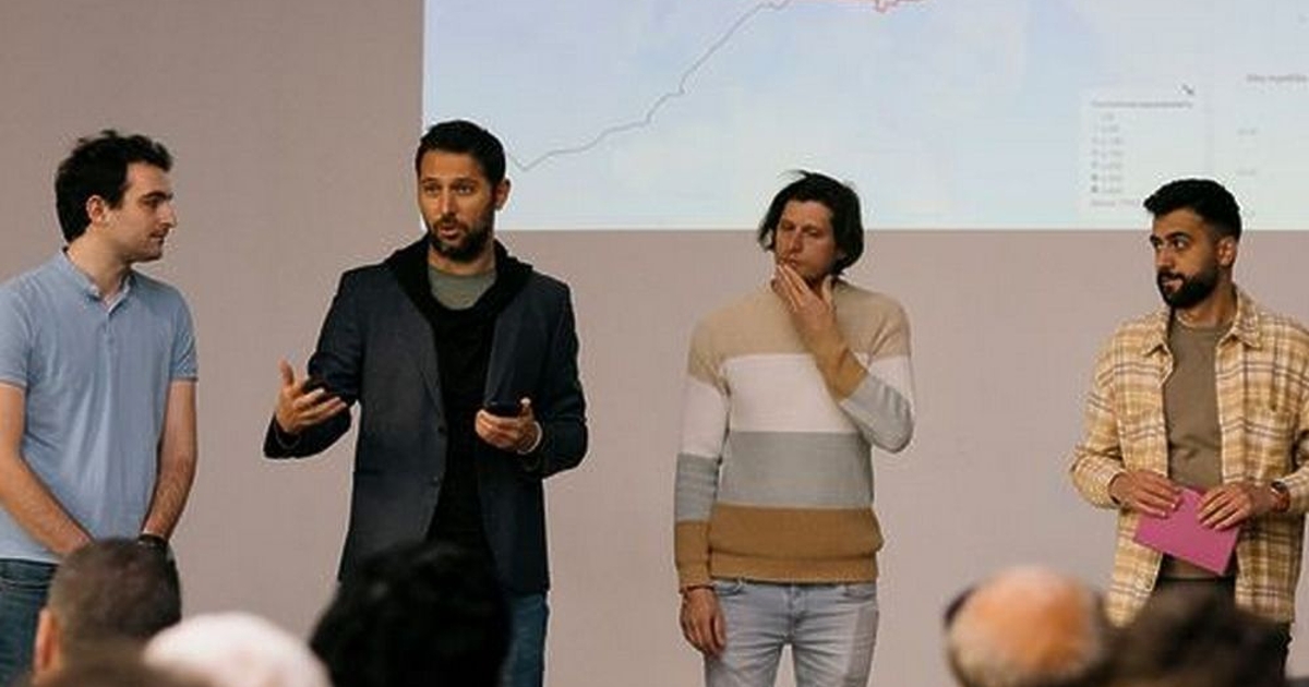 Арх. Любо Георгиев, част от Екипа на София и от