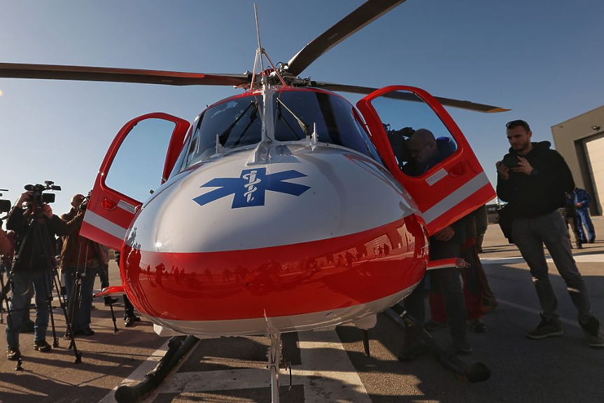 Първият ни медицински хеликоптер няма да може да спасява в планината