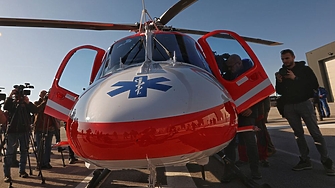България получи първи медицински хеликоптер тази седмица но той