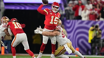 Канзас Сити Чийфс подчини Сан Франциско Фортинайнърс с 25 22 след