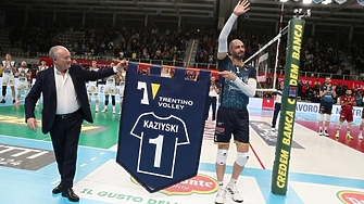 Отборът на Трентино Волей извади от употреба номер 1 с